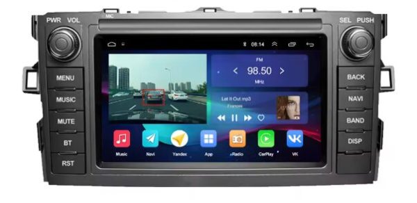 Car Radio CarPlay Toyota Auris 2006 - 2012 Car Stereo Entertainment System - Image 4