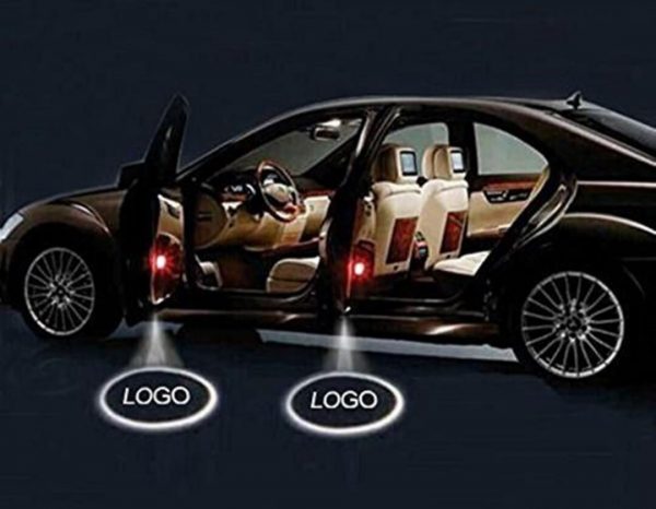 2x LED Door Chevrolet Captiva Logo Shadow Lights - Image 3