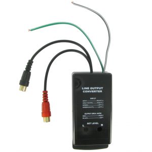 CONNECTS2 High to Low Level Converter Two Channel RCA Output