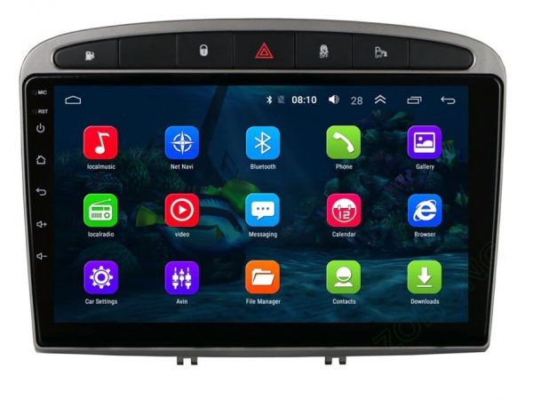Car Radio Peugeot 308/408 Touchscreen Multimedia Head Unit