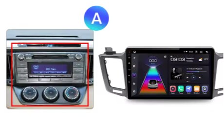 Car Stereo Toyota RAV4 Touchscreen Multimedia Android Head Unit