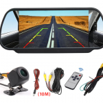7inch Car Mirror monitor with reversing camera (1)