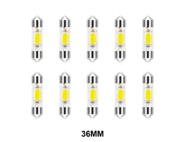 6pcs/lot 36mm 1W DC12V Interior Car LED Bulbs Dome Lights Plate CarRadio.ie
