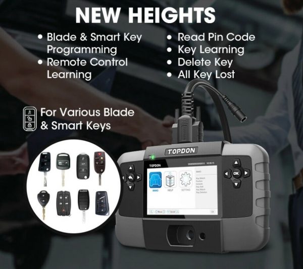 topdon T-Ninja 1000 car key programmer ireland