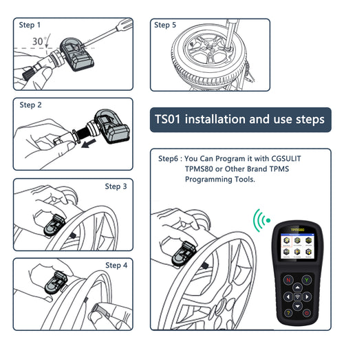 ENSUN 13598771 Tire Pressure Monitoring System Sensor TPMS Sensor 315 Mhz 1 