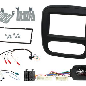 CONNECTS2 Renault Traffic Double Din Stereo Complete Installation Kit