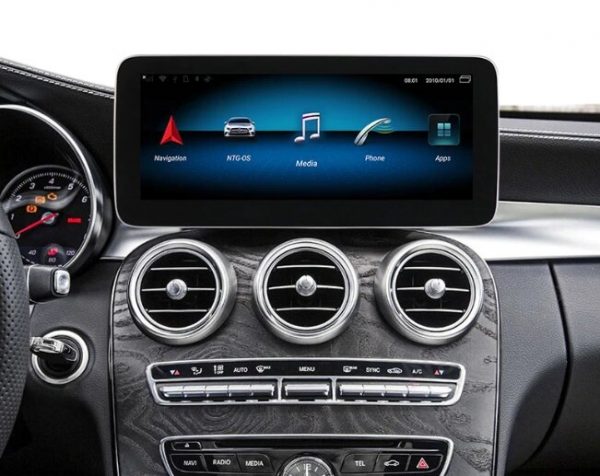 Car Stereo Mercedes Benz C Class W205 S205 2013-2019 Touchscreen Head Unit Multimedia