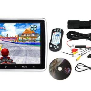 10inch Car DVD Headrest Monitor Video Player with Remote Control USB/SD/HDMI/IR/FM
