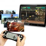 10inch Car DVD Headrest Monitor Video Player with Remote Control USB/SD/HDMI/IR/FM