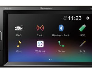 PIONEER DMH-A240DAB Mechless Bluetooth Double Din Car Stereo with USB / DAB