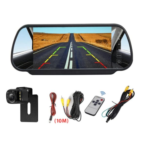 Car Reversing Camera Kit | 7'' Mirror Monitor | Parking Kit IRELAND