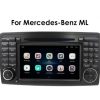 Car Stereo CarPlay Mercedes Benz ML Android Touchscreen Head Unit Multimedia