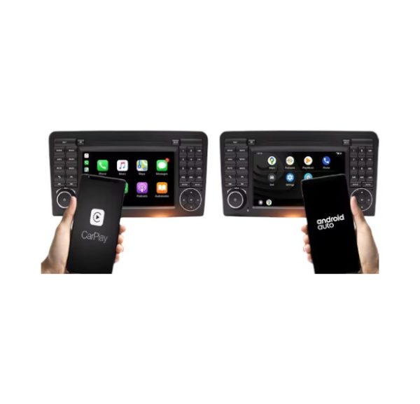 Product Descriptions: 1. Support steering wheel control. 2. Products include screen, frame, and cables 3. Rear cameras and car driving recorders are optional. 4. Plug and play. Do not change the car circuit. Car Stereo CarPlay For Mercedes Benz Main features 4GB 32GB 8-Core CarPlay + Android Auto ( Wired / wireless) 10-inch screen Android Touchscreen Multimedia 8core 4GB 32GB QLED 1280p x 720p FLASH (internal storage): 32GB Media format: AVI ASF MKV . FLV. RMVB WMV RM MP3 MP4 MOV MPEG VOB More formats support. You can download other players from the Google Store. High-definition digital display Pre-installed maps: Google online maps or other popular maps Built-in WiFi module that supports WiFi connection to the Internet., 4G network Support for rearview camera input / Aftermarket only Integrated amplifier 4×50 W. USB input It supports the steering wheel control Rear video input/output It supports smartphone connection, MirrorLink, and dual control Full-screen capacitive touchscreen control Bluetooth 4.4 built-in, hands-free, phone book, music It supports A2DP streaming music playback from mobile to the radio OSD language: English, Russian, German, French, Italian, Spanish, Arabic, Hebrew, Japanese, Czech, Portuguese, Romanian, Turkish, Korean Thai, Latvian, Spanish, Italian, Japanese, Chinese (Traditional), Romanian, Hungarian, Chinese (Simplified), Korean, Swedish, Ukrainian, Croatian, Danish, Norwegian, Finnish, Turkish, Filipino, Portuguese, Lithuanian, 60 languages including Poland, Slovakia, the Netherlands and Estonia. And many more (Buy Optional )Reversing Camera CarRadio.ie