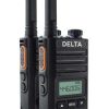 DELTA Walkie Talkie 12km Range Radio Twin Pack