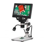 G1200 Digital Microscope 7 Inch LCD Display 12MP 1-1200X Continuous Amplification Automotive Magnifier