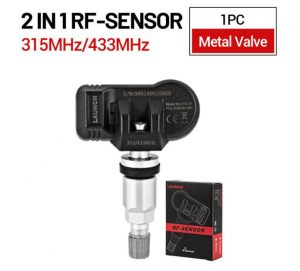 LAUNCH 1pc RF-SENSOR TPMS Sensor 315MHz 433MHz Programmable Sensor 2 In 1 Universal Tire Pressure Monitoring Sensor Programming Ireland