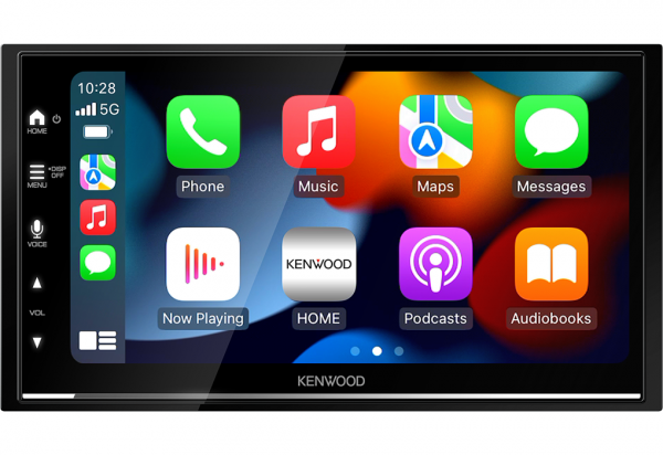 KENWOOD DMX7722DABS 6.8'' Wireless CarPlay Double Din Car Stereo Multimedia