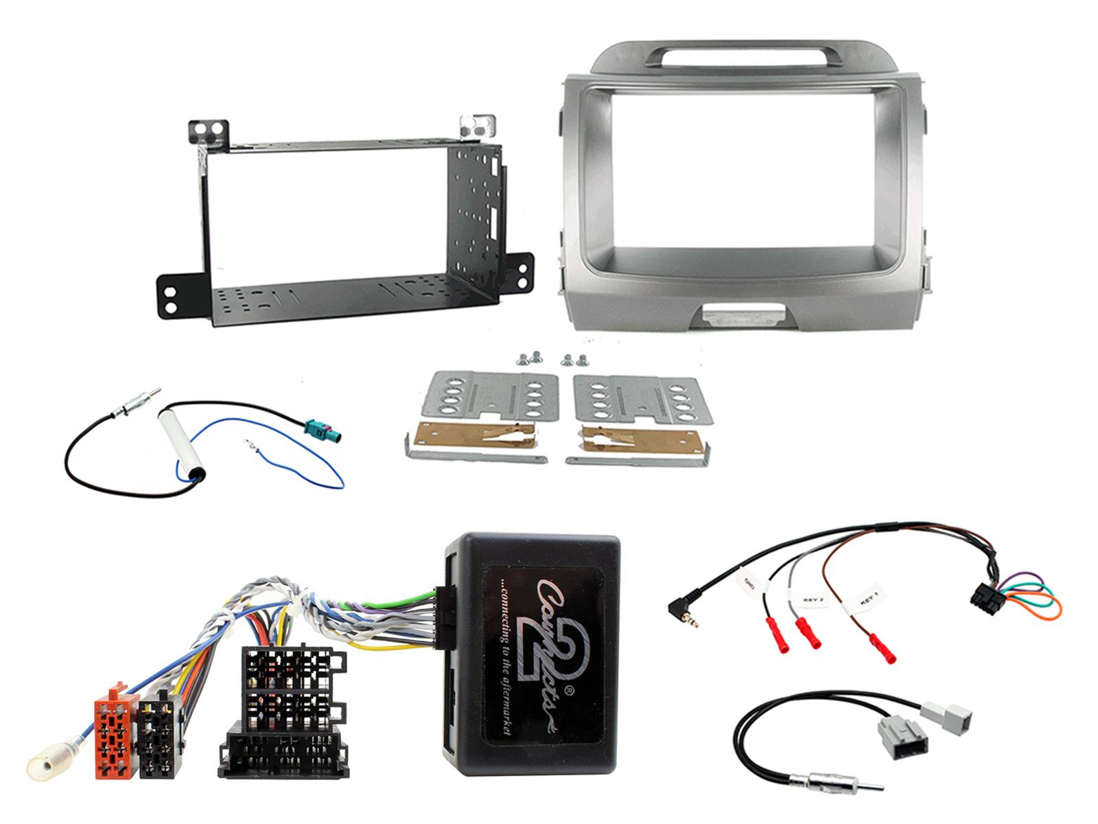 CONNECTS2 Kia Sportage Complete Car Stereo Installation Kit For Vehicles With Amplified System