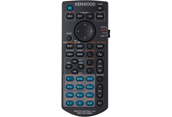KENWOOD KNA-RCDV331 IR Remote controller