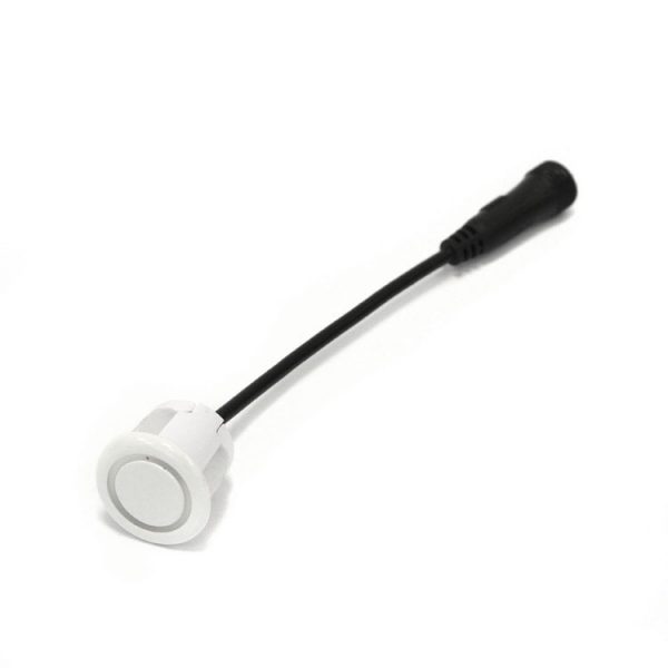 KEETEC 12/24V White Colour 4x Parking Sensors Rear/Front CarRadio.ie