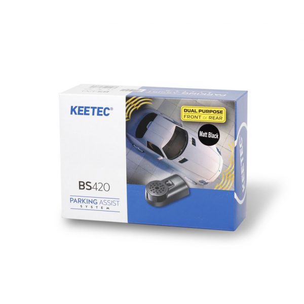 KEETEC 12/24V White Colour 4x Parking Sensors Rear/Front CarRadio.ie