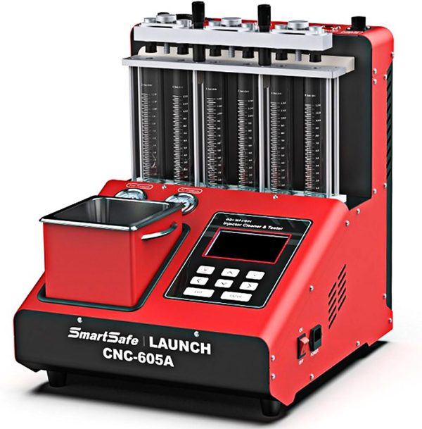 Launch CNC605A Ultrasonic GDI Injector Machine 4/6 Cylinder Fuel Injector Tester CarRadio.ie