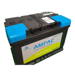 AMPAC 096AGM Battery 12V Stop/Start 74Ah 700A CarRadio.ie