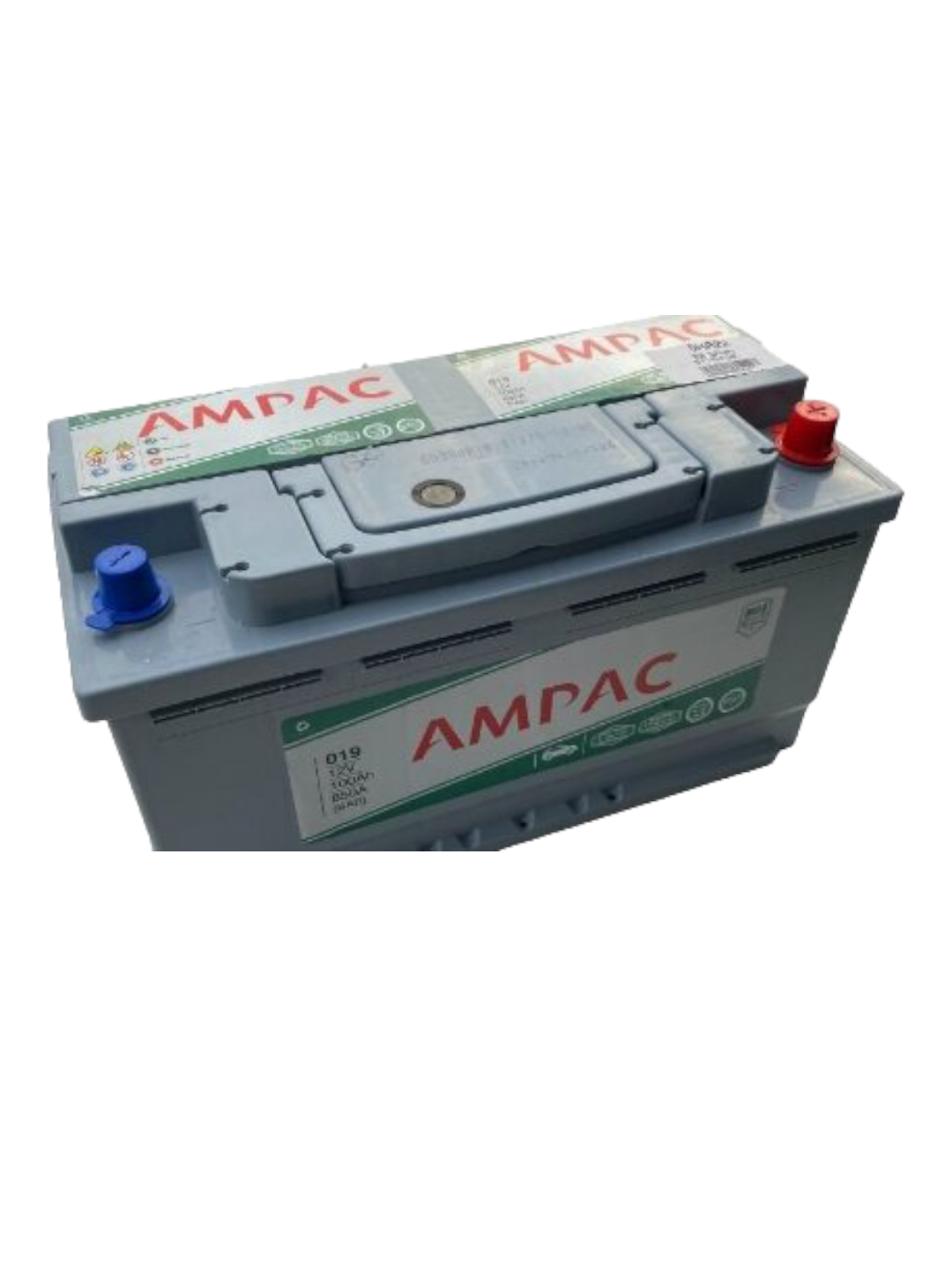 AMPAC 019 Battery 12V 100Ah 850A, Automotive Batteries