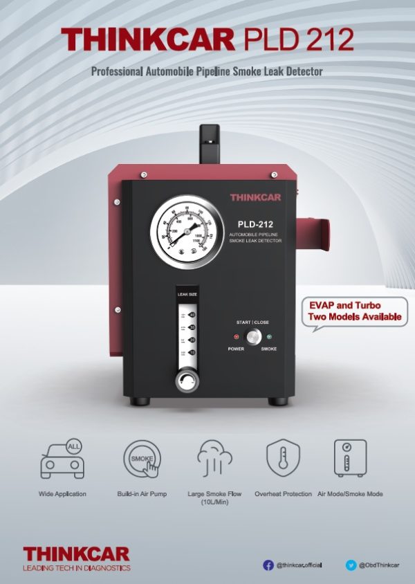 ThinkCar PLD212 Smoke Leak Detector | Irish Garage Equipment CarRadio.ie