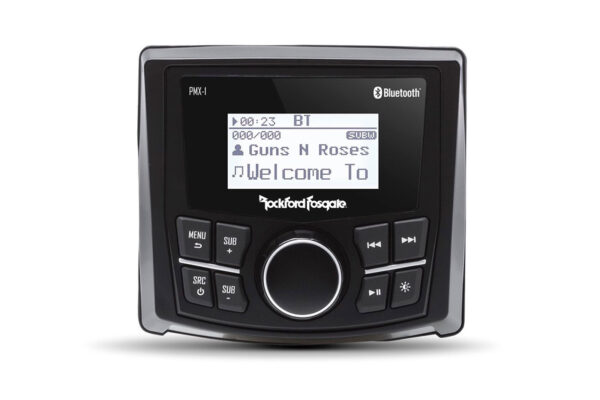 ROCKFORD Fosgate Source Unit PMX-1 Marine Boat Yacht MP3 Car Radio with Bluetooth / USB / AUX-IN CarRadio.ie