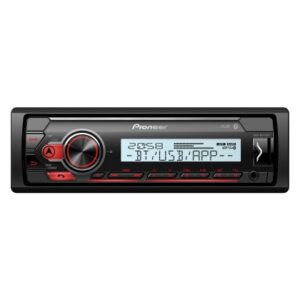 PIONEER Marine MVH-MS410BT Marine 1-DIN Stereo with Bluetooth / USB / Spotify / Android & iPhone Compatible CarRadio.ie