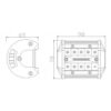 Vehicle LED Panel Light 30W / 98mm TLLB0086 Combo CarRadio.ie