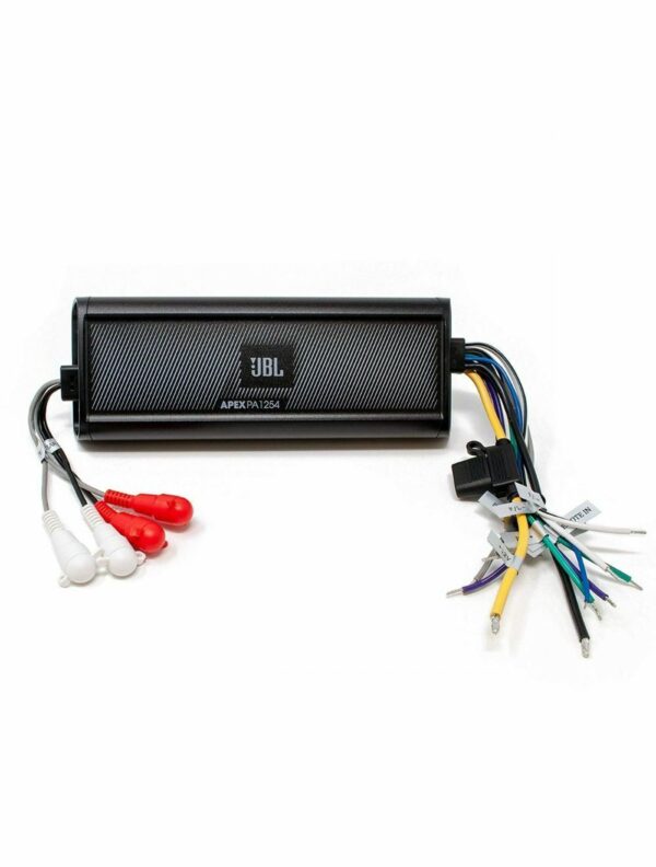 JBL Apex PA1254 Marine 4-Channel Amplifier Class D 1250W Peak Marine Boat Yacht Compact Amplifier - Image 3
