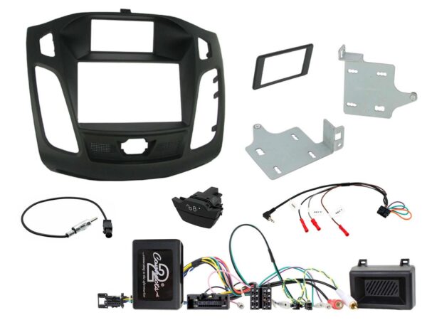 CONNECTS2 Ford Focus 2011 - 2015 Double Din Car Stereo Complete Installation Kit