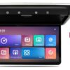 15.6' FLIP DOWN Android Car Monitor Multimedia Player Roof Mount Display Ceiling TV Support AirPlay Miracast HDMI CarRadio.ie
