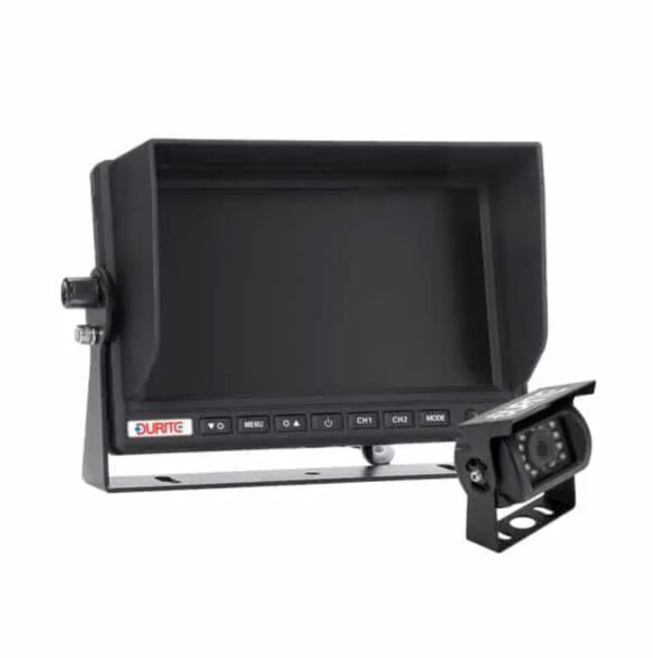 DURITE 9'' 2-channel CCTV kit includes a 9″ TFT-LCD monitor, Sony rear-view camera 0-775-30 CarRadio.ie