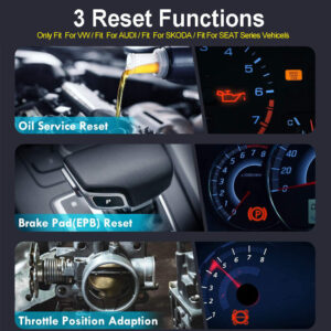 ANCEL VD500 - VAG VW AUDI SKODA OBD2 Automotive Scanner Full System Code Reader Airbag EPB Oil Reset OBD Car Diagnostic Tools CarRadio.ie