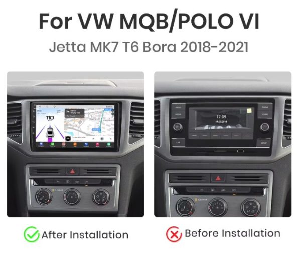 Car Stereo CarPlay Volkswagen Transporter T6.1 CarPlay Android Touchscreen Head Unit Multimedia CarRadio.ie