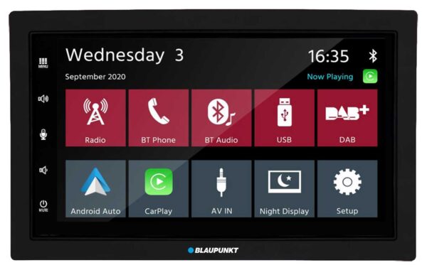 BLAUPUNKT Mannheim 600 DAB - 2DIN MP3 Car Stereo with CarPlay / Touchscreen / Bluetooth / USB CarRadio.ie