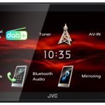 JVC KW-M180DBT - Double-DIN MP3 Radio with Touchscreen / DAB / Bluetooth / USB / iPod CarRadio.ie