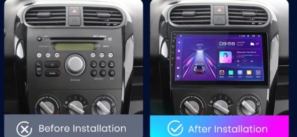 Car Radio CarPlay SUZUKI Splash Ritz & Opel Agila Car Stereo Entertainment System CarRadio.ie