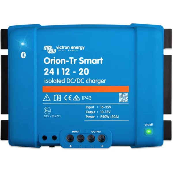 Victron Energy Orion-Tr Smart 12/12-18A DC-DC Isolated Charger - ORI121222120 CarRadio.ie