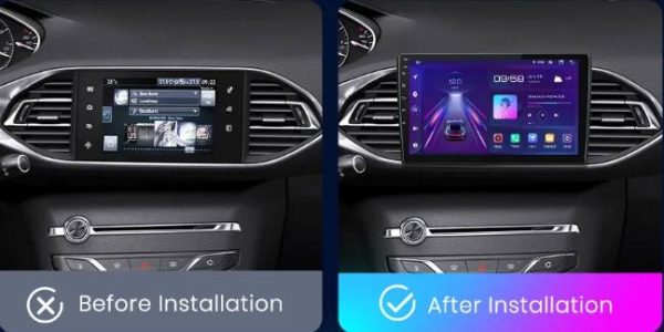 Car Radio CarPlay Peugeot 308 308S 2013 - 2017 Head Unit Multimedia - Image 2