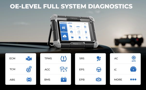 TODPON Phoenix Lite 3 Automotive Diagnostic Tool CarRadio.ie