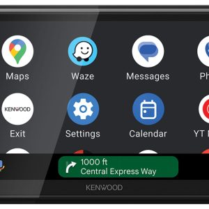 Kenwood DMX6523DABS - Double-DIN MP3 car radio with touchscreen / Bluetooth / DAB / USB / Carplay CarRadio.ie