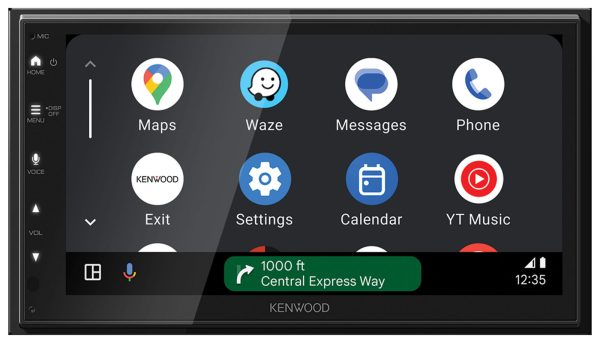 Kenwood DMX6523DABS - Double-DIN MP3 car radio with touchscreen / Bluetooth / DAB / USB / Carplay CarRadio.ie