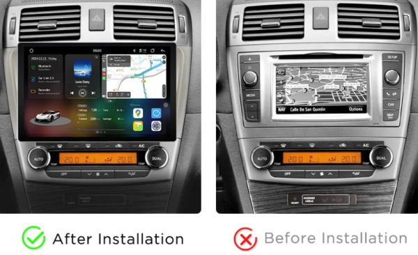 Car Stereo 11.5inch Screen Toyota Avensis T27 2008 -2015 CarPlay Android Touchscreen Unit - Image 4