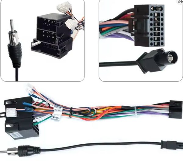 Volkswagen 16Pin Android Car Radio Cables Connectors Adaptor CarRadio.ie