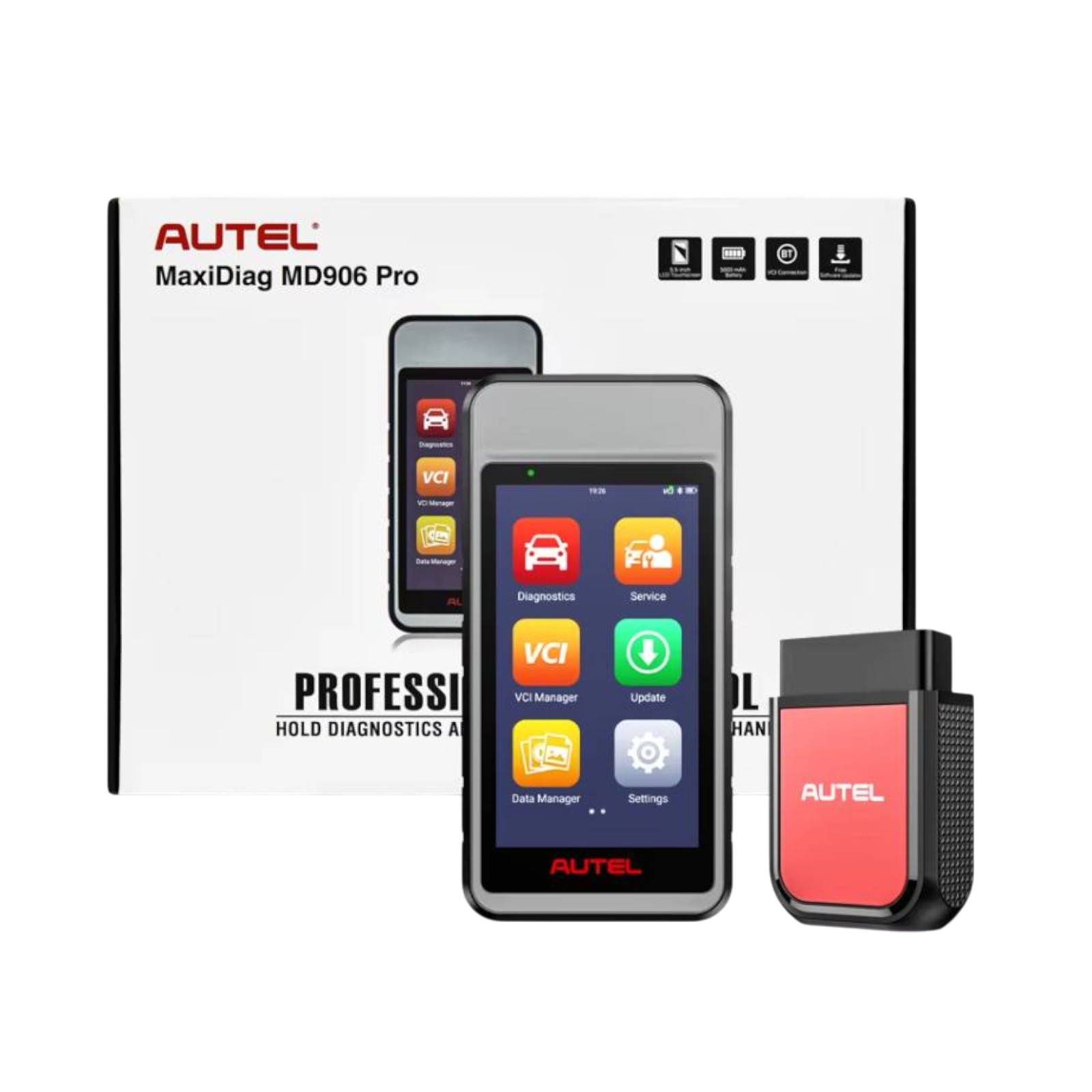AUTEL MD906Pro Autel MaxiDiag Scan Tool | CarRadio.ie