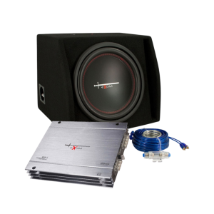 Excalibur X1 Basspack 12” – Subwoofer – With Amplifier & Cable Set CarRadio.ie